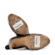 shop 100% authentic second hand Chanel Black Patent Heels - Size 38 1/2 on Labellov.com
