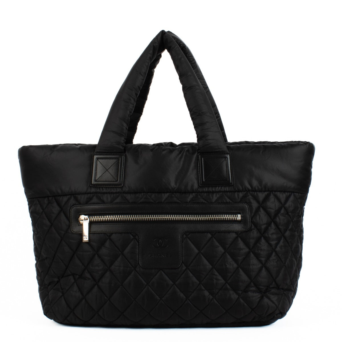 Shop 100% authentic Chanel Black Cocoon Top Handle Bag at Labellov.com.