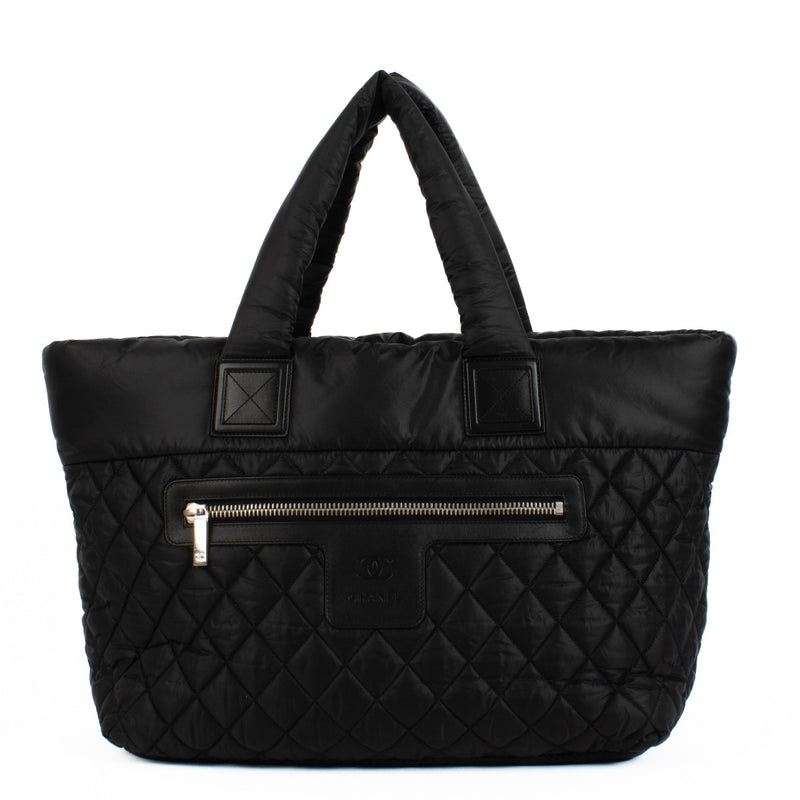 Shop 100% authentic Chanel Black Cocoon Top Handle Bag at Labellov.com.