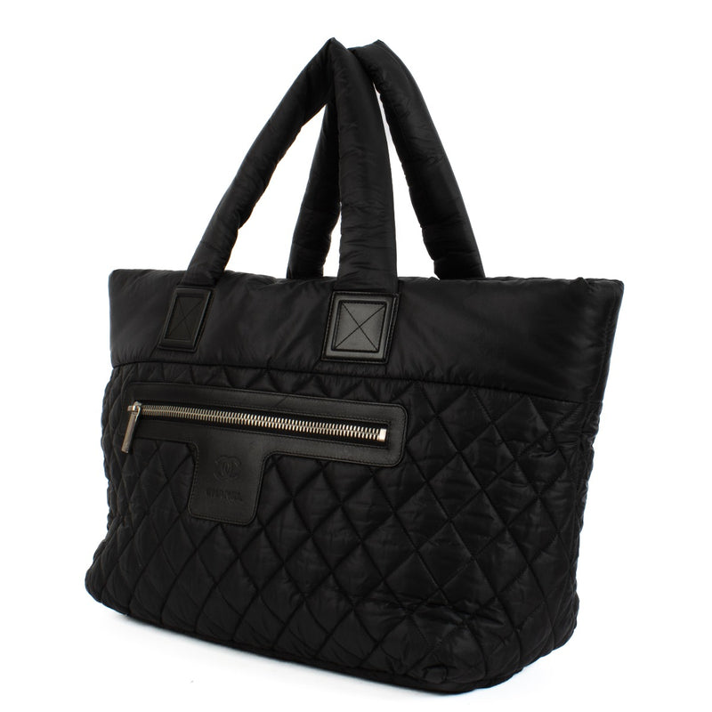 Shop 100% authentic Chanel Black Cocoon Top Handle Bag at Labellov.com.