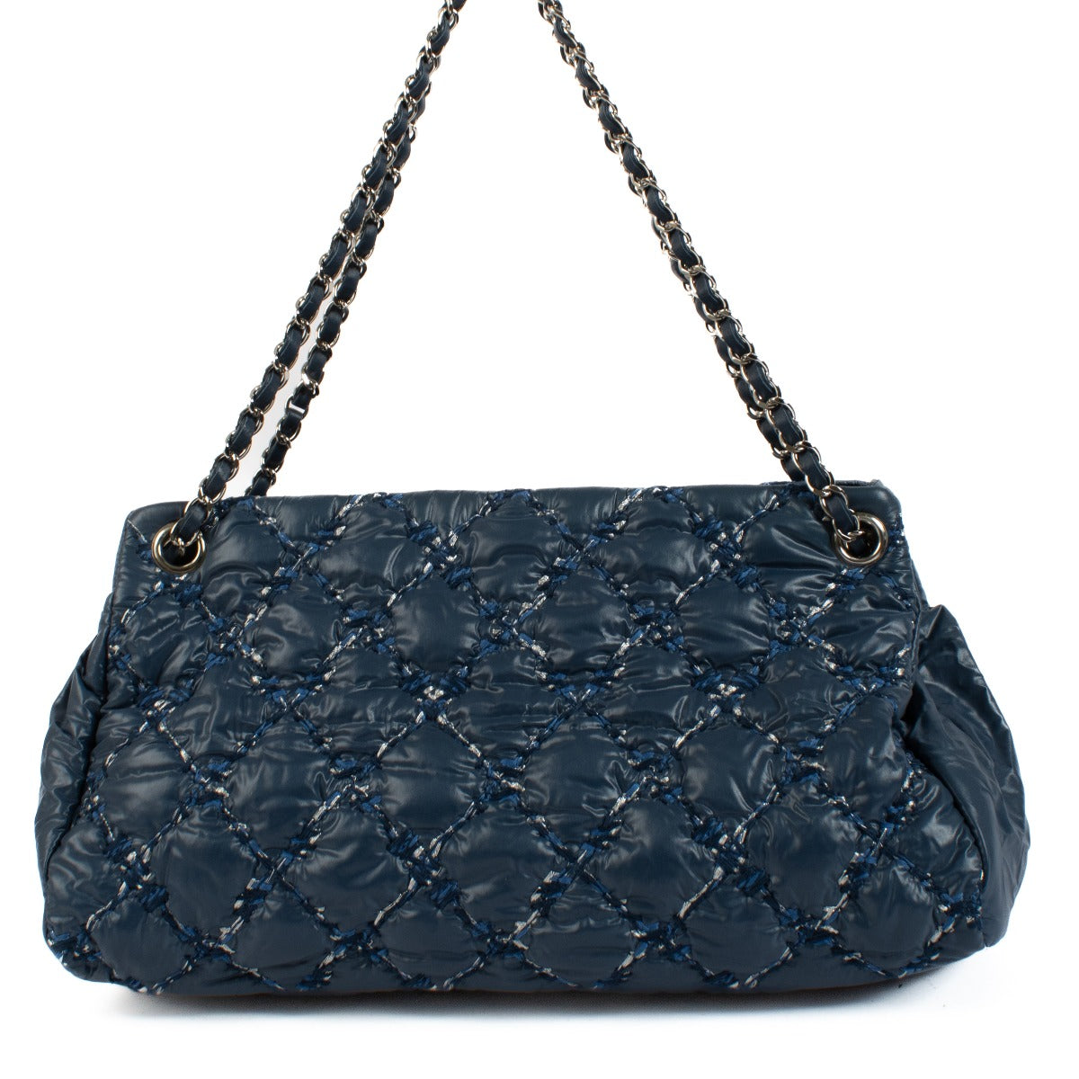 Shop 100% authentic secondhand Chanel Blue Quilted Bubble Shoulder Bag on Labellov.com