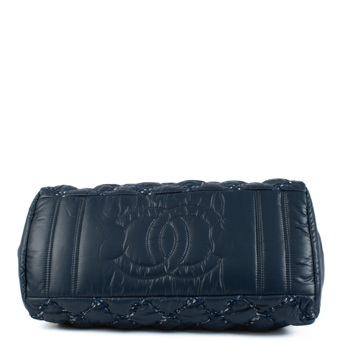 Shop 100% authentic secondhand Chanel Blue Quilted Bubble Shoulder Bag on Labellov.com