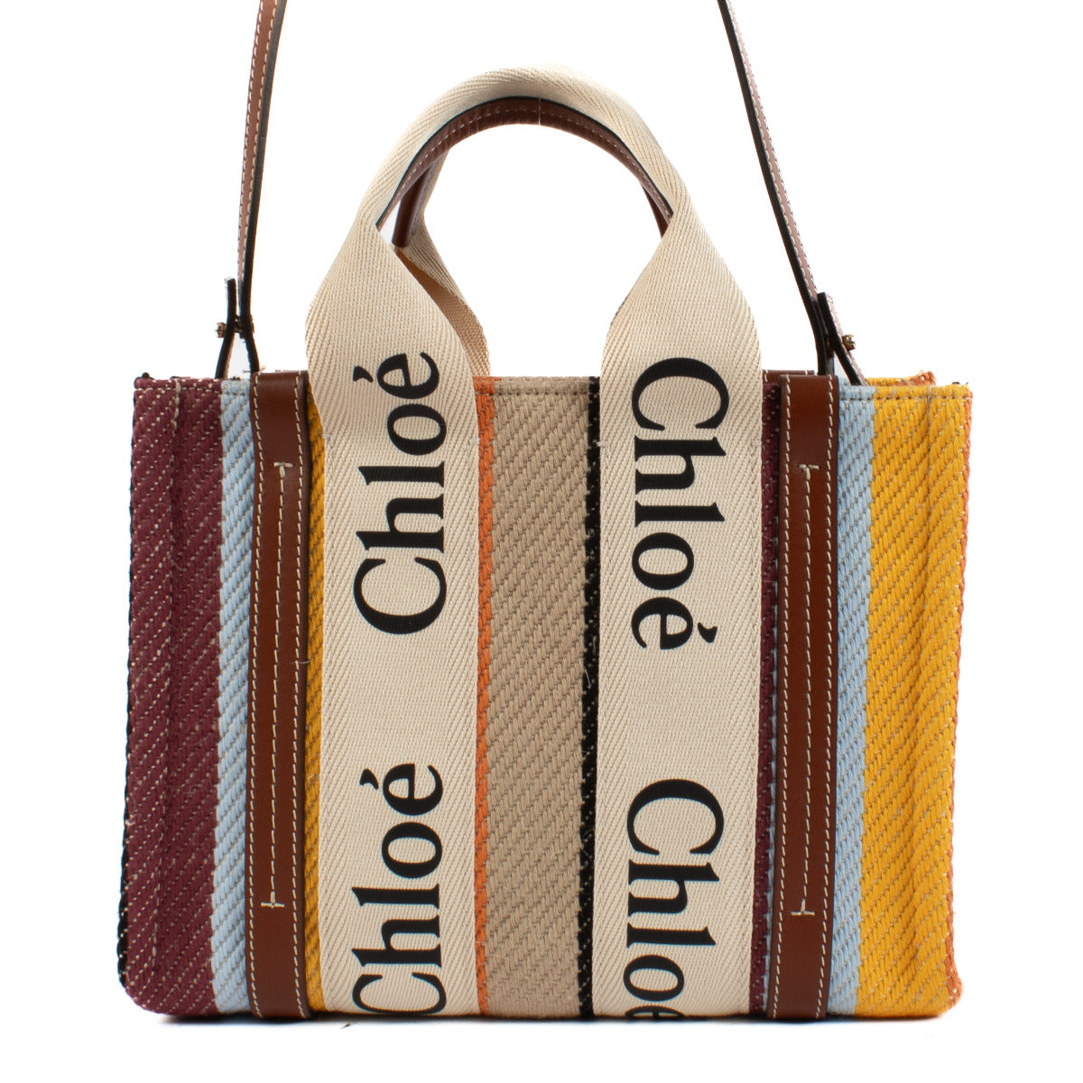 Chloé Multicolor Small Woody Bag