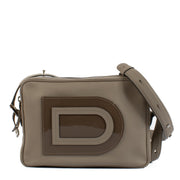 Shop safe online at Labellov in Antwerp, Brussels and Knokke this 100% authentic second hand Delvaux Taupe Leather Louise Crossbody Bag