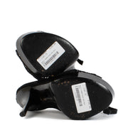 shop 100% authentic second hand Dolce & Gabbana Black Mesh Heels - Size 38 on Labellov.com