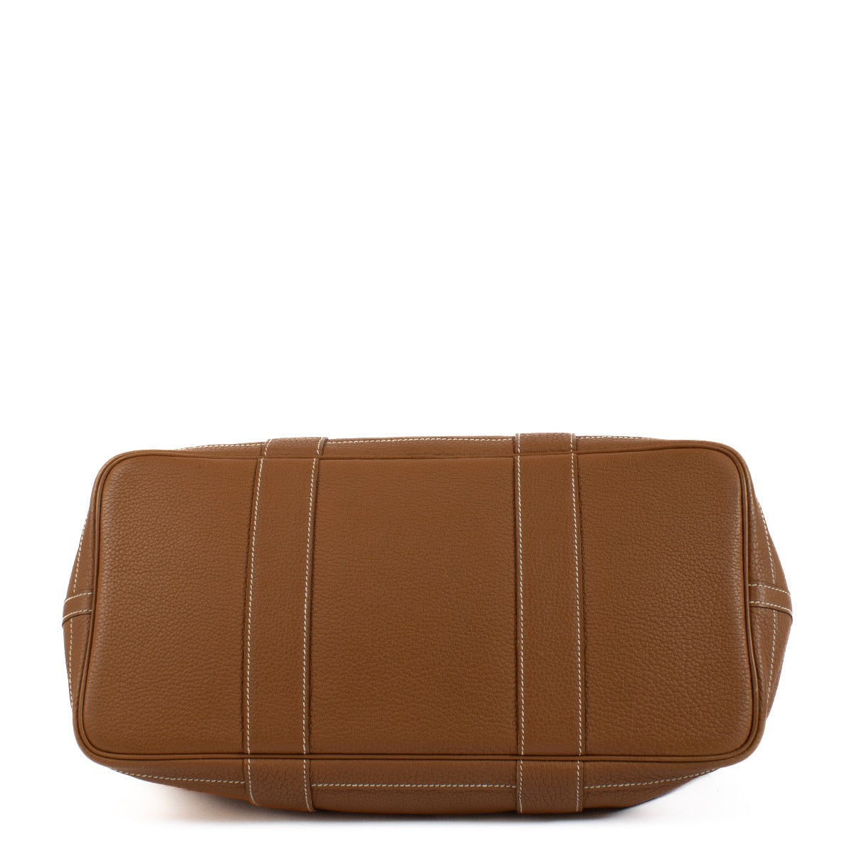 Shop safe online at Labellov in Antwerp, Brussels and Knokke this 100% authentic second hand Hermès Garden Party 36 Gold Togo