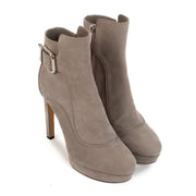 shop 100% authentic second hand Jimmy Choo Taupe Boots - Size 38 1/2 on Labellov.com