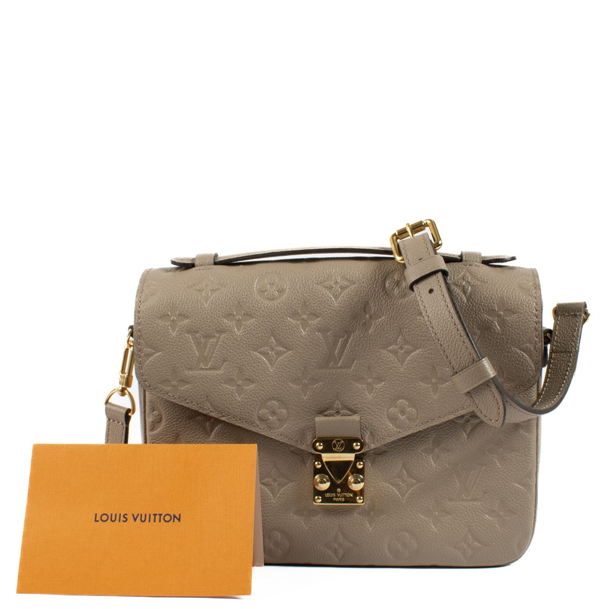 Authentic second hand Louis Vuitton Taupe Monogram Metis on Labellov.com