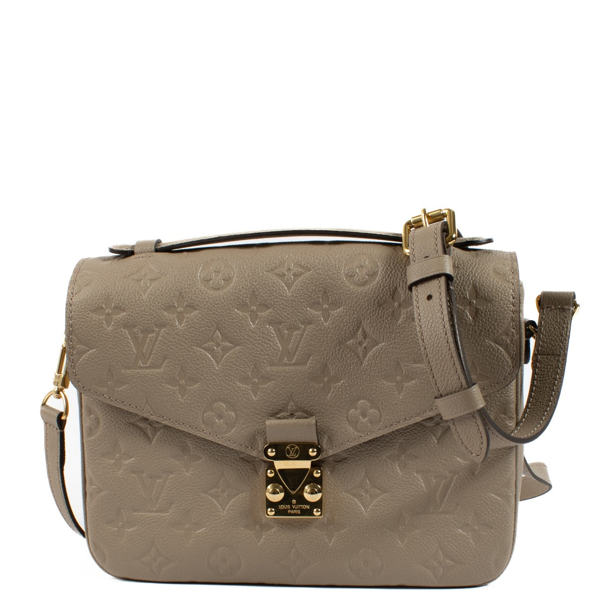 Authentic second hand Louis Vuitton Taupe Monogram Metis on Labellov.com