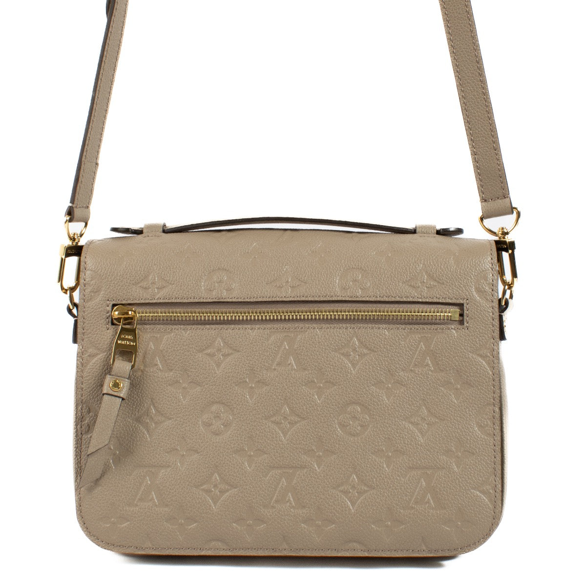 Authentic second hand Louis Vuitton Taupe Monogram Metis on Labellov.com