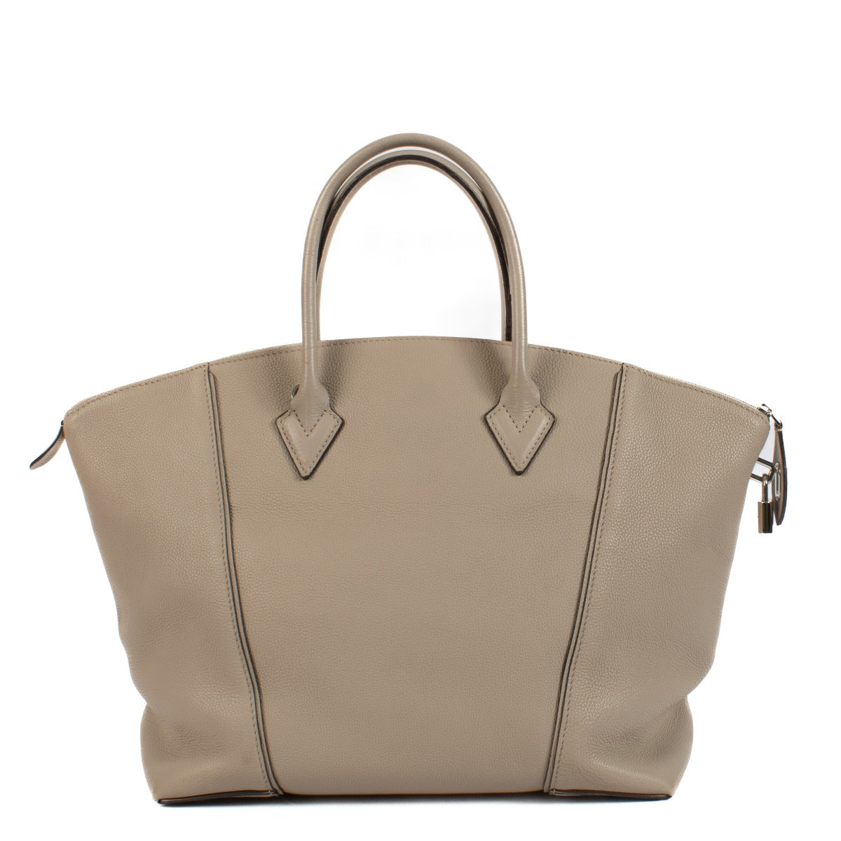 Shop 100% authentic Louis Vuitton Galet Veau Cashemire Soft Lockit MM Top Handle Bag at Labellov.com.