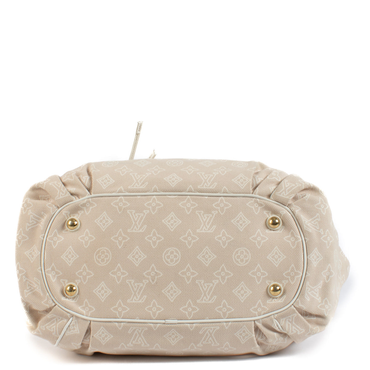 Louis Vuitton Beige Cabas Ipanema Beach Bag