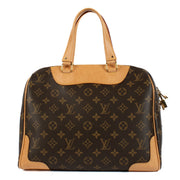 Shop safe online at Labellov in Antwerp, Brussels and Knokke this 100% authentic second hand Louis Vuitton Monogram Canvas Retiro Top Handle
