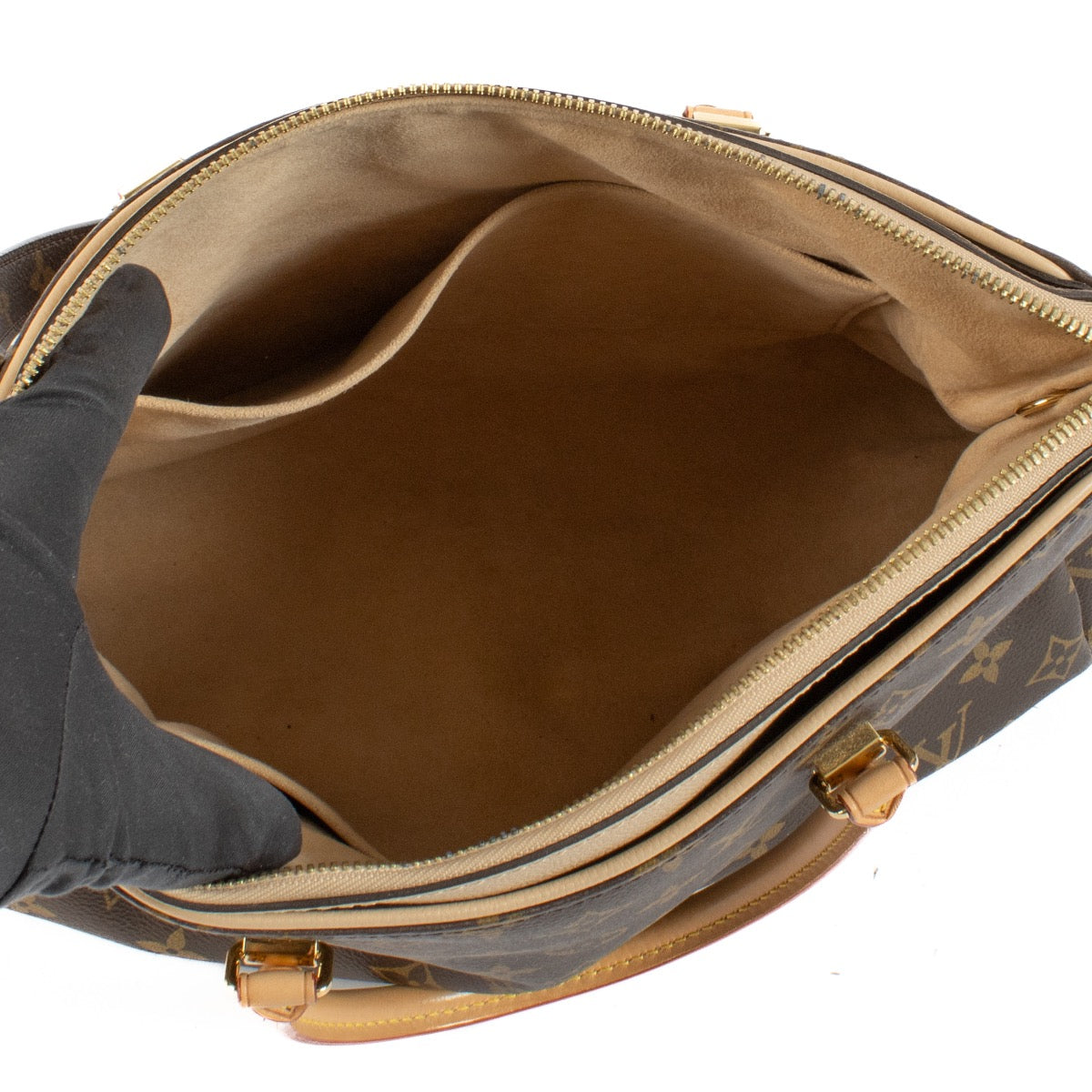 shop 100% authentic second hand Louis Vuitton Beige Monogram Empreinte Saint Germain Bag on Labellov.com