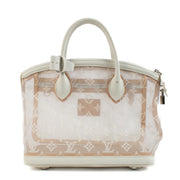 Shop safe online at Labellov in Antwerp, Brussels and Knokke this 100% authentic second hand Louis Vuitton Monogram Transparance Lockit Top Handle Bag