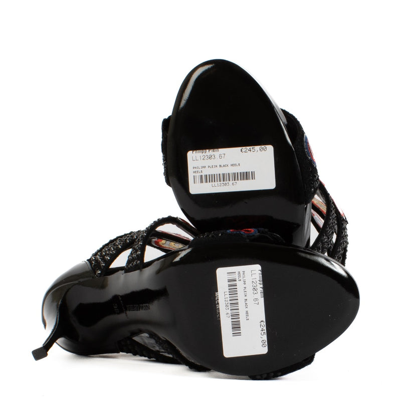 shop 100% authentic second hand Philipp Plein Black Heels - Size 38 on Labellov.com