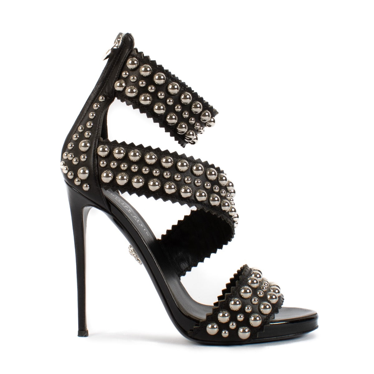 shop 100% authentic second hand Philipp Plein Black Heels - Size 38 on Labellov.com