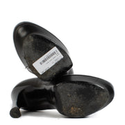 Shop safe online at Labellov in Antwerp, Brussels and Knokke this 100% authentic second hand Saint Laurent Black Leather Palais Heels - Size 38,5