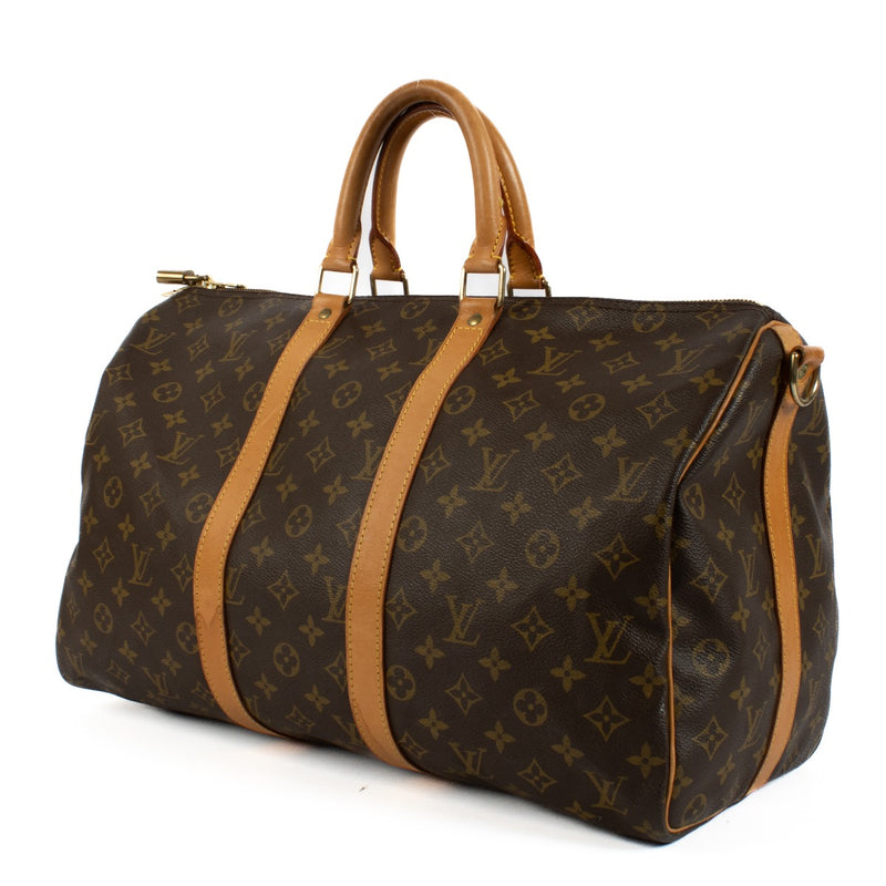Shop 100% authentic Louis Vuitton Monogram Keepall 45 at Labellov.com.