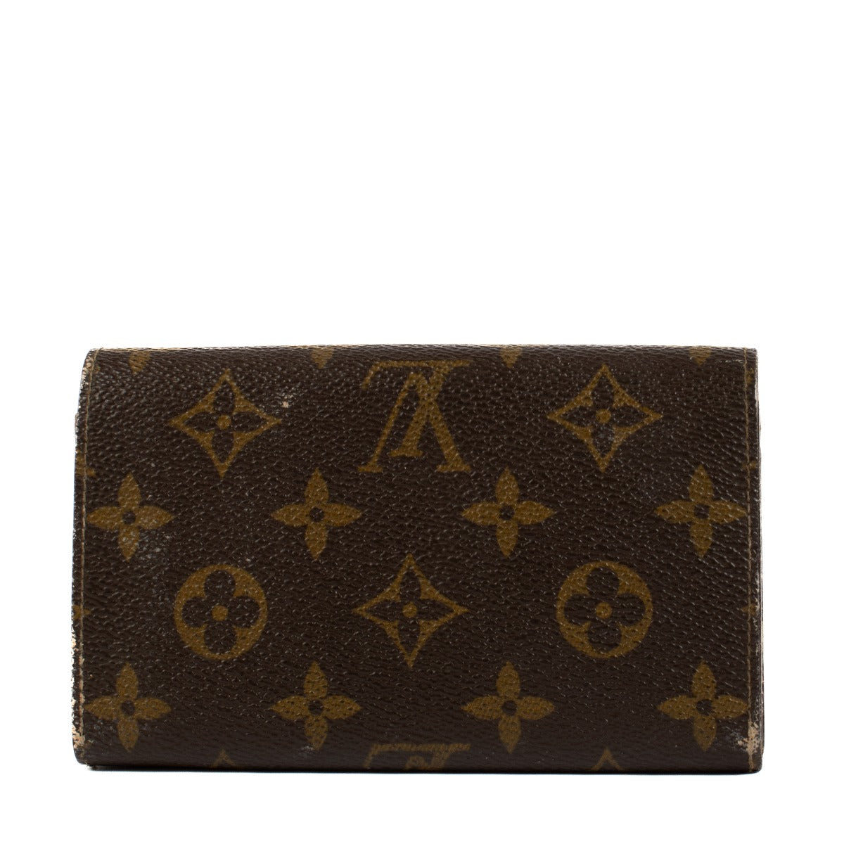 Shop 100% authentic Louis Vuitton Monogram Porte Monnaie Tresor Wallet at Labellov.com.