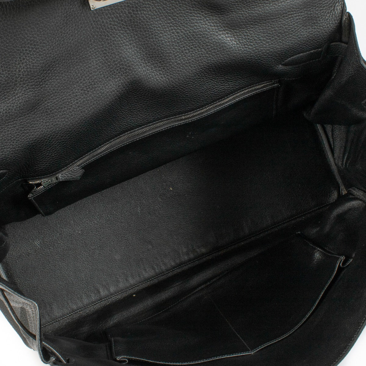 Hermès Kelly 50 Voyage Zwart Taurillon Clemence PHW