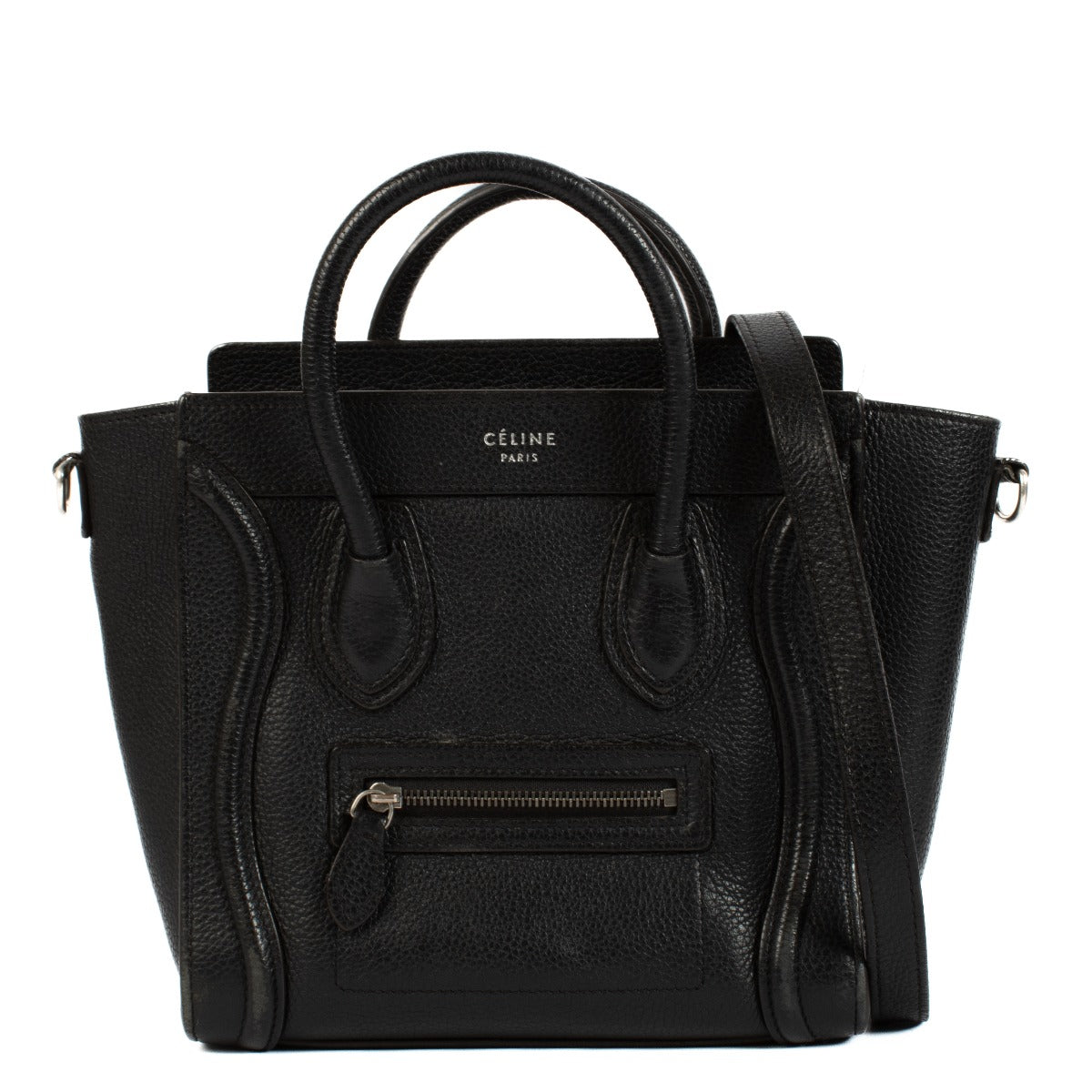 Shop 100% authentic Celine Leather Black Nano Luggage at Labellov.com. Celine Leather Black Nano Luggage Bag for the best price at Labellov secondhand luxury.