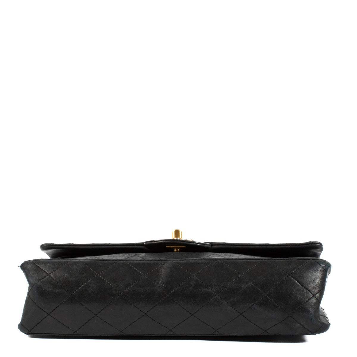 Shop 100% authentic Chanel Vintage Black Lambskin Classic Flap Bag at Labellov.com.