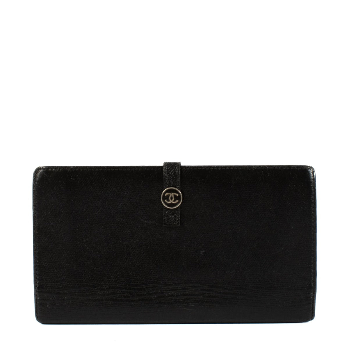 Shop 100% authentic Chanel Leather Black Wallet at Labellov.com.
