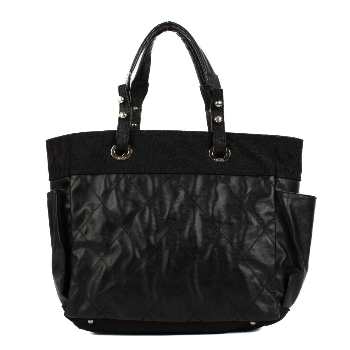 Shop 100% authentic Chanel Black Biaritz Top handle at Labellov.com.