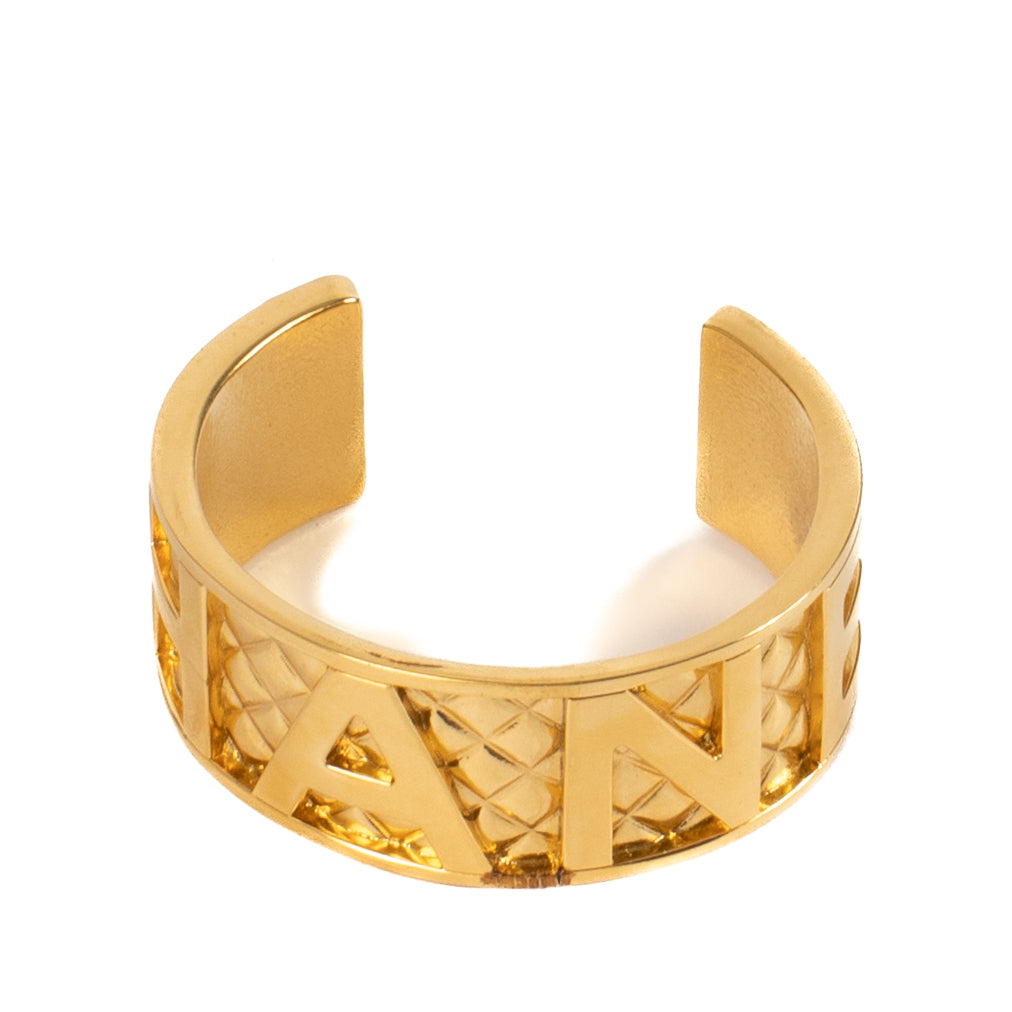 Shop 100% authentic Chanel Goldplated Bracelet at Labellov.com.