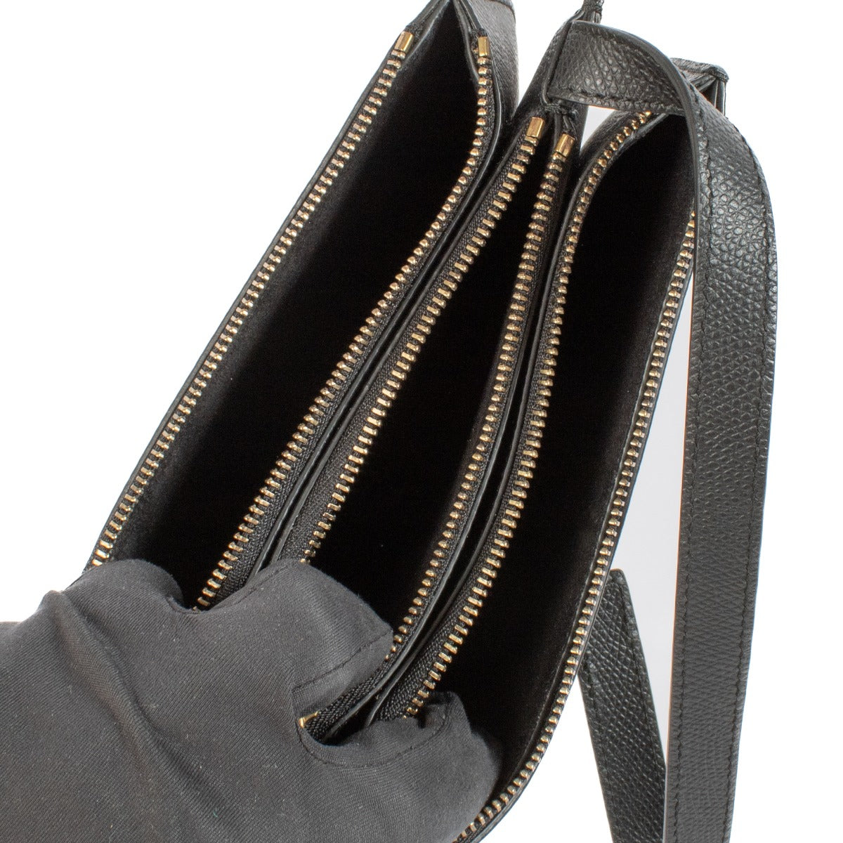 Shop 100% authentic Christian Dior Black Leather Saddle Crossbody at Labellov.com.