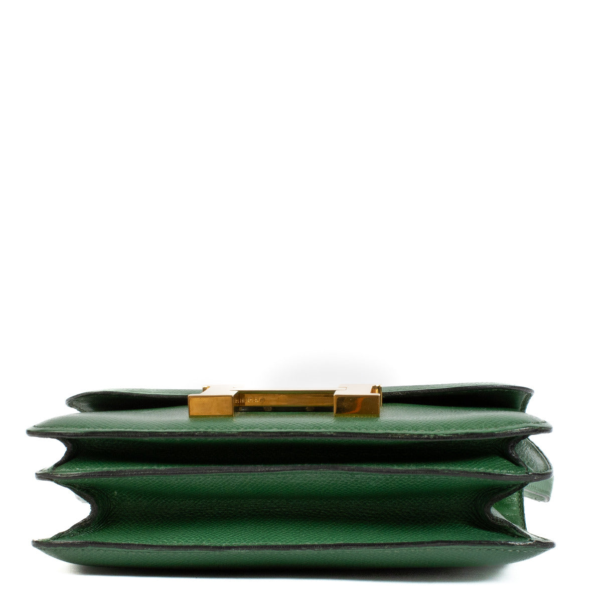 Hermès Vert Bengal Courchevel Constance Bag GHW