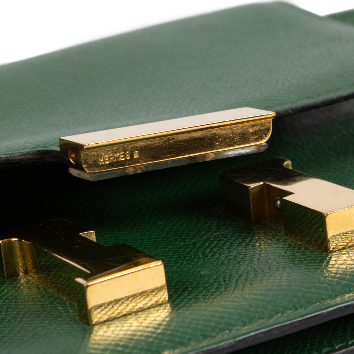 Hermès Constance 18 Mini Vert Bengal Courchevel GHW
