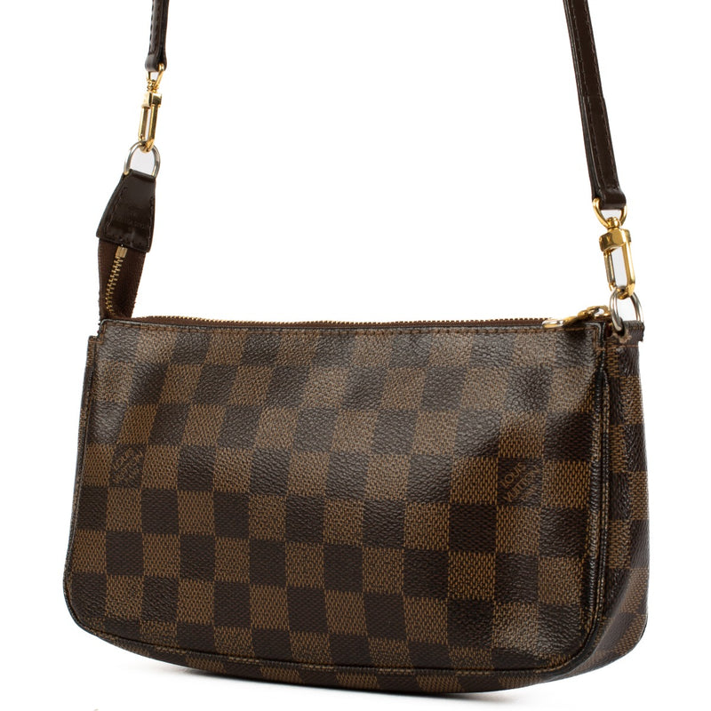 Shop 100% authentic Louis Vuitton Damier Ebene Pochette at Labellov.com.
