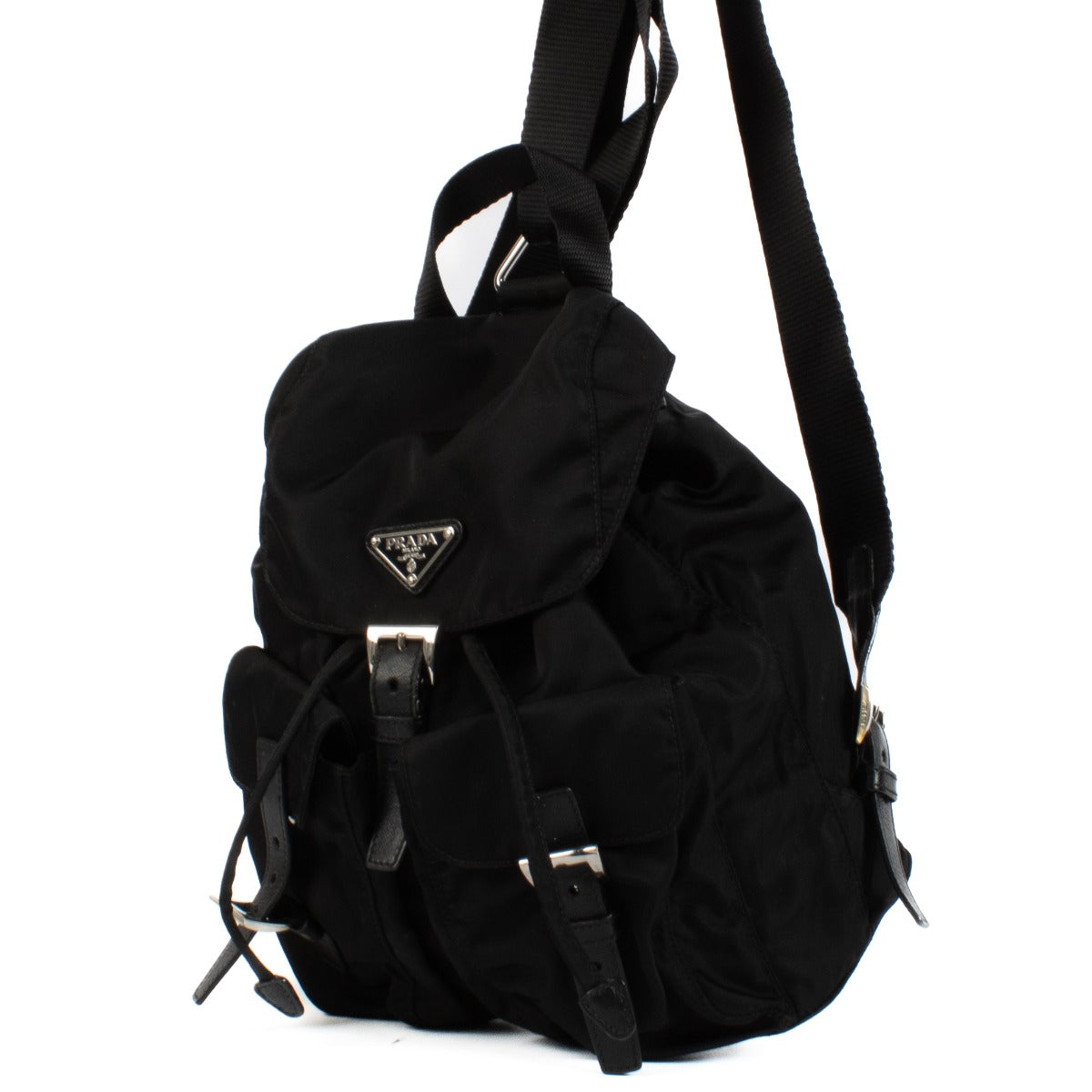 Shop 100% authentic Prada Black Nylon Backpack at Labellov.com.
