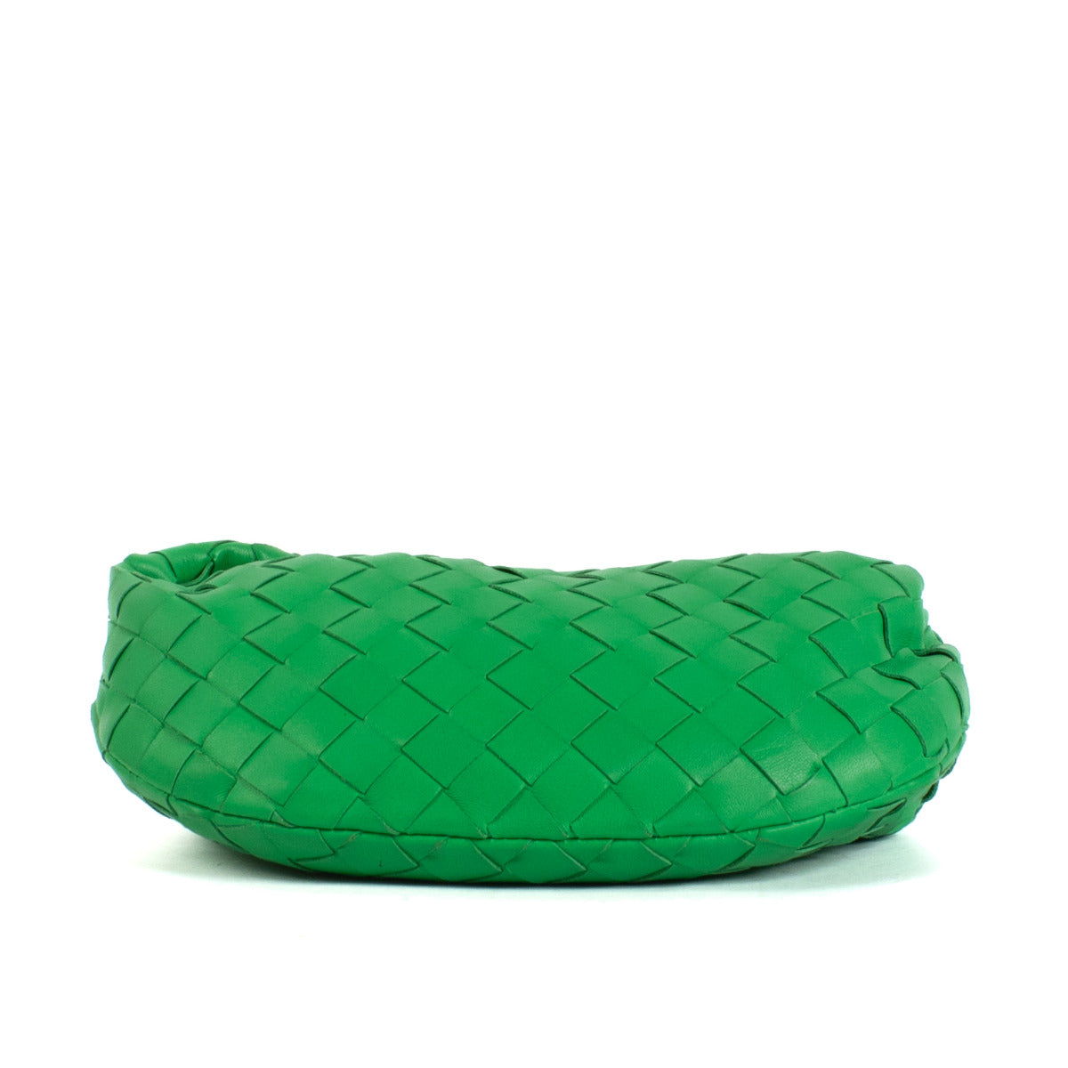 Sac Mini Jodie Bottega Veneta en Cuir Vert Perroquet