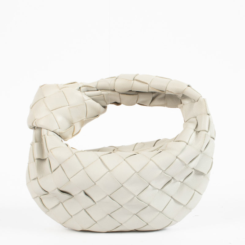 authentic preloved Bottega Veneta White Candy Jodie on labellov.com