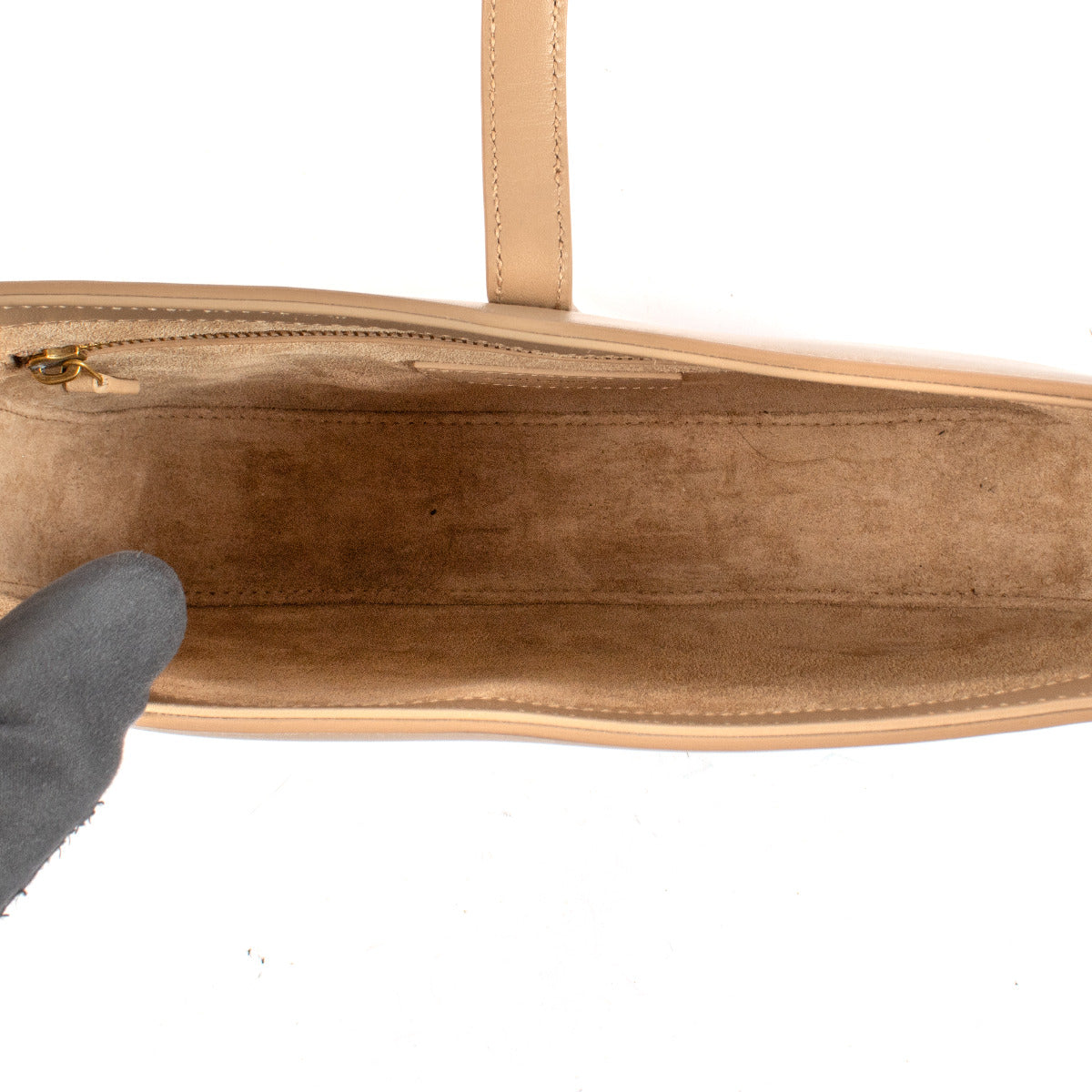 Saint Laurent Donkerbeige Le 5 à 7 Tas