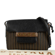 Shop 100% authentic Delvaux Blue Toile De Cuir Crossbody at Labellov.com.