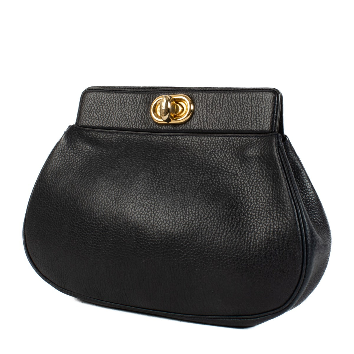 Delvaux Blue Leather Paradise Clutch