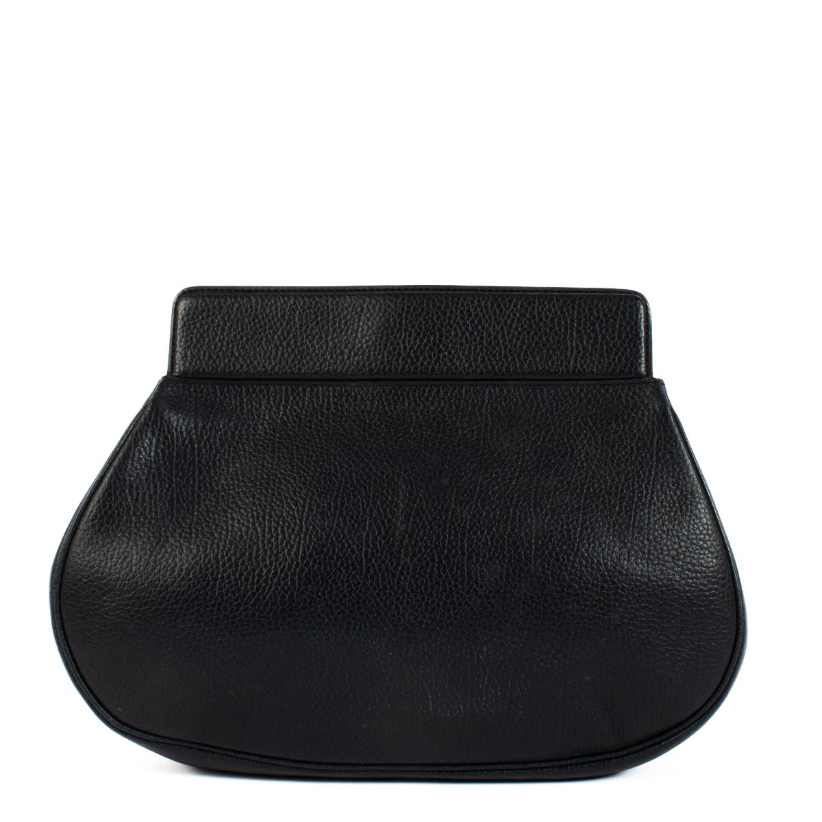 Delvaux Blue Leather Paradise Clutch