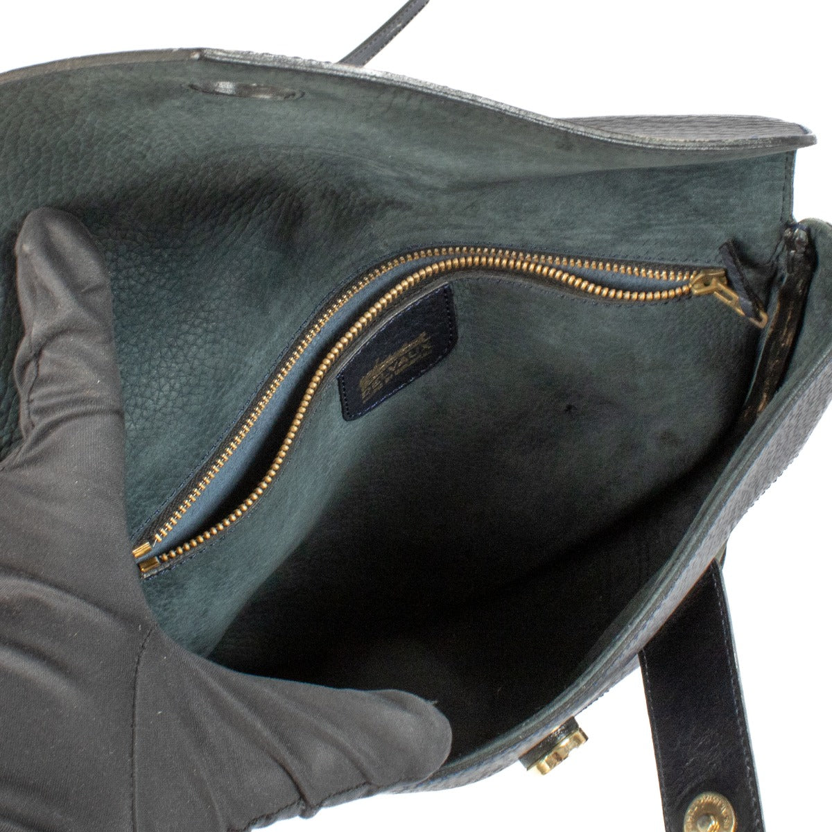 Shop 100% authentic Delvaux Blue Vintage Leather Crossbody Bag at Labellov.com.