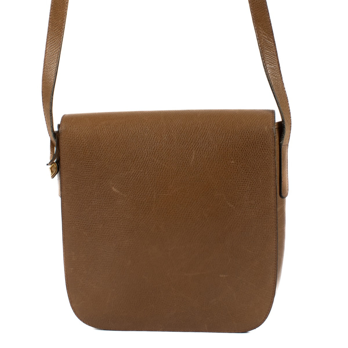 Shop 100% authentic Delvaux Brown Vintage Crossbody Bag at Labellov.com.