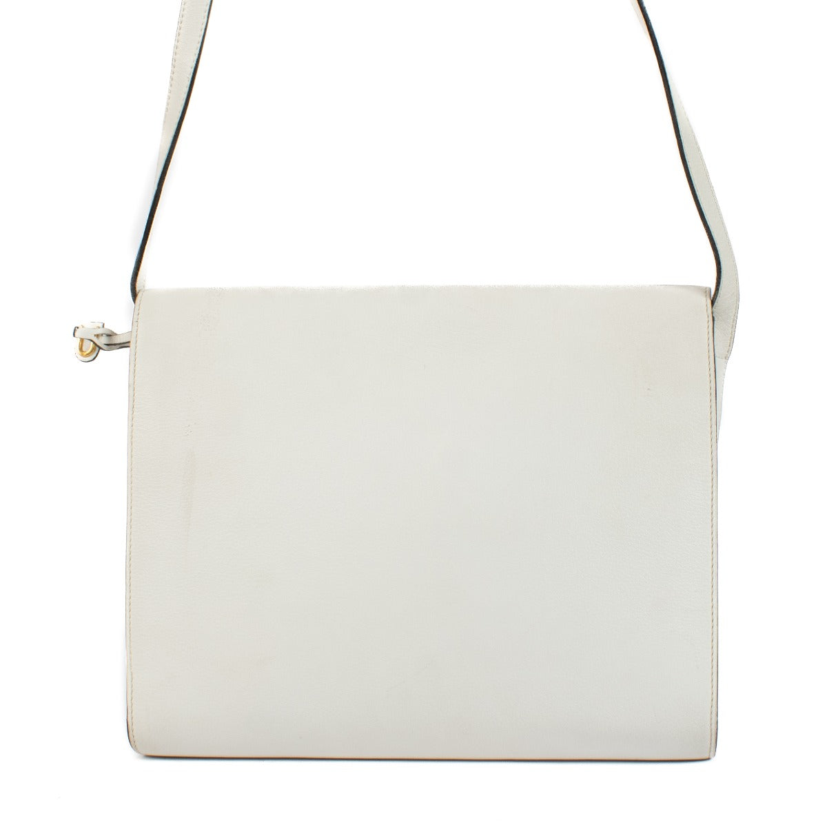 Shop 100% authentic Delvaux White Leather Vintage Crossbody Bag at Labellov.com.