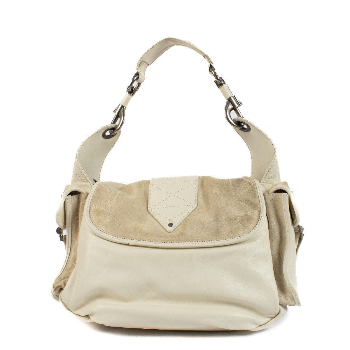 Sac à main Christian Dior White Rebelle