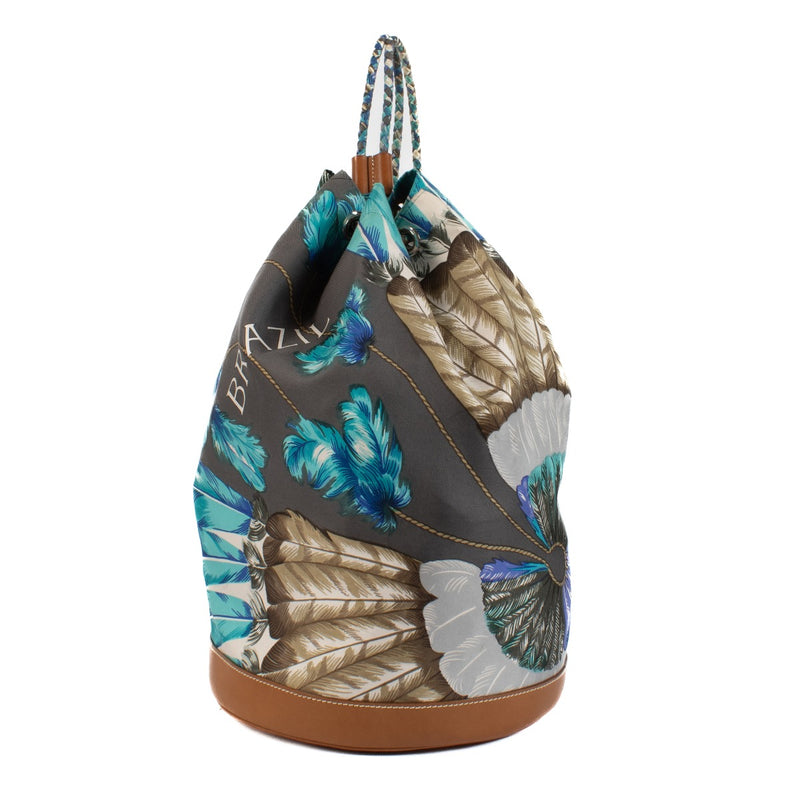 Hermès Brazil Silk Soie Cool Bag