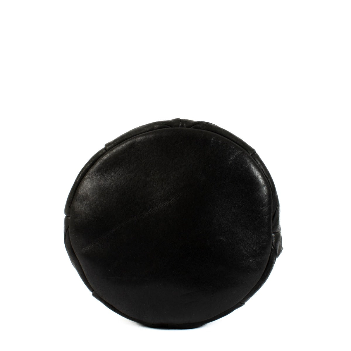 Shop 100% authentic Prada Black Leather Small Bucket Bag at Labellov.com.