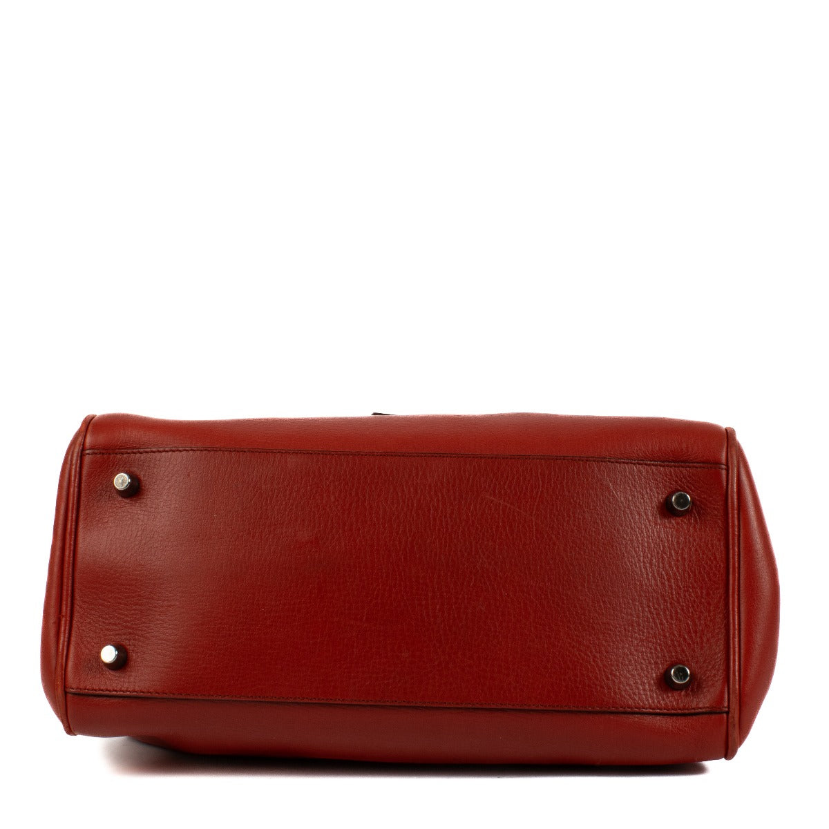 Shop 100% authentic Prada Red Leather Top handle Bag at Labellov.com.