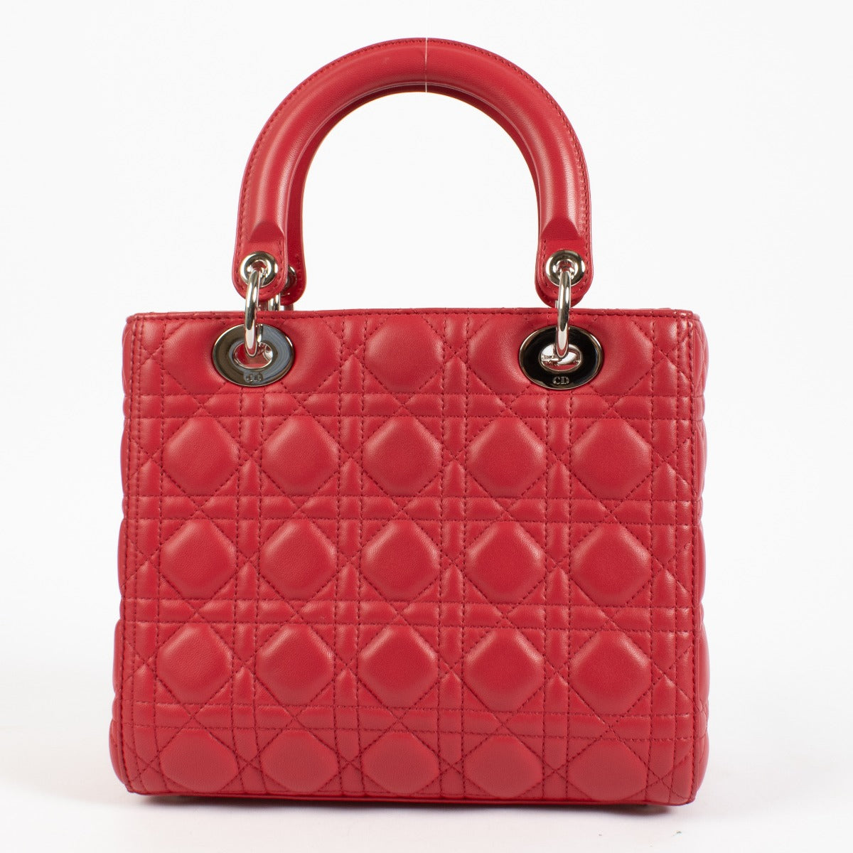shop 100% authentic second hand Christian Dior Pink Medium Lady Dior Bag on Labellov.com