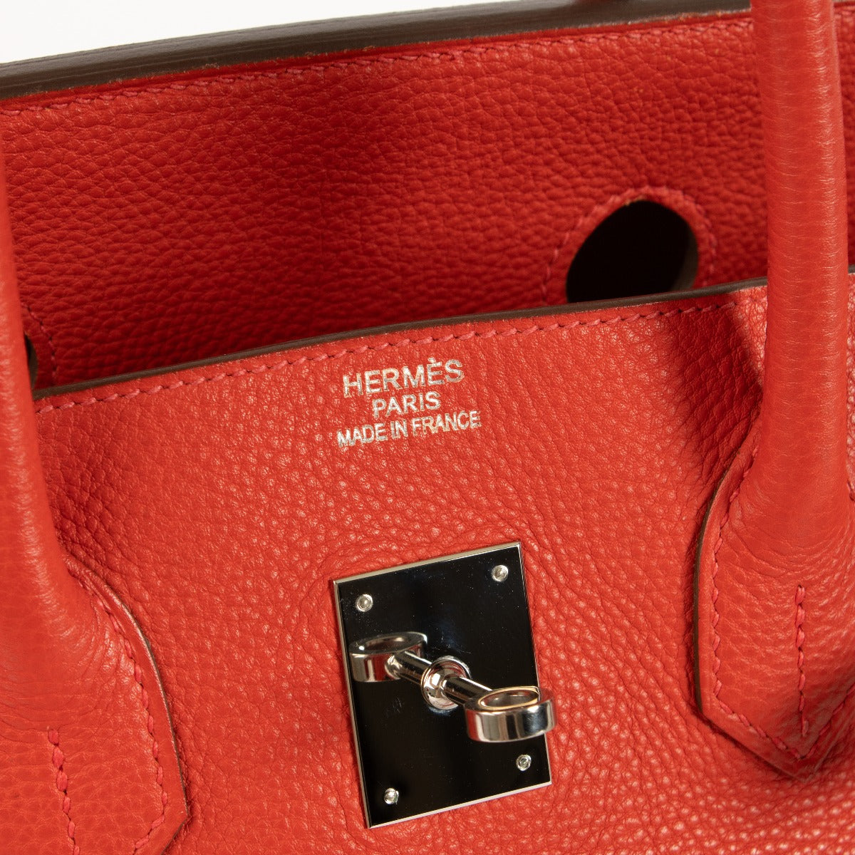 Hermès Birkin 35 Rouge Casaque Togo PHW